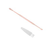 Housoutil Nettoyant Résistant la Corrosion en Acier Inoxydable pour Oreilles Cuillère Ronde pour Enlever le Cérumen, Outil Portable pour Usage Quotidien et Voyage