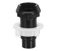 Housoutil Noir Vis de Poignée de Toilette en Plastique pour Réservoir | Pièce de Rechange pour Siège et Cuve, Fixation Stable, Usage Quotidien, Entretien Domestique, Plastique Noir
