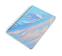 Housoutil Notepad Portable Anglais Cahier de Planification Pratique pour Étudiants et Enseignants Bleu Eau Mini Carnet de Notes et Journal de Voyage