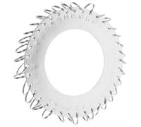 Housoutil Organisateur de Clés Acier Inoxydable Porte Clés Portable avec Anneaux pour Stockage des Clés Hôtel et Optimale des Clés