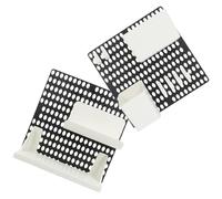 Housoutil Organisateur Mural pour Panneau Perforé en Plastique Support Adhésif sans Perçage Boîte de Rangement Noire et Blanche Grand Kit Multifonction pour Chambre la Cuisine et Salle