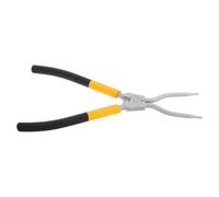 Housoutil Outil de Compression de Ressort pour Lave-linge, Outil de Retrait Bague de Porte Tambour, Acier Inoxydable, Jaune, pour Maintenance et Réparation