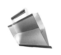 Housoutil Outil de Finition pour Cloisons Sèches Acier Inoxydable Truelle à Plâtrer Ergonomique pour Finitions Lisses sur Murs et Plafonds