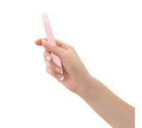 Housoutil Outil de Massage Acupuncture Quartz Rose Stylo Point de Déclenchement pour Visage Cou et Corps Bâton de Relaxation Musculaire Portable pour Stress et Tension