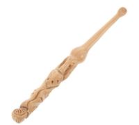 Housoutil Outil de Nettoyage Oreilles en Bois Sculpté, Surface Lisse et Design Simple, Confortable pour Canal Auditif, pour Éliminer le Cérumen en Douceur