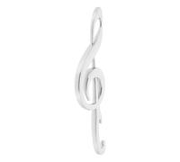 Housoutil Ouvre-bouteille Alliage de Zinc Forme Note de Musique Argentée Décapsuleur Créatif pour Bière et Vin Accessoire Bar et Cuisine