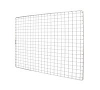 Housoutil Panier de Grille en Acier Inoxydable à Mailles Carrées pour Barbecue, Grille de Cuisson Résistante la Chaleur, Multifonction, Cuisine à Domicile ou Hôtels