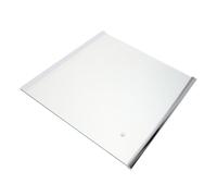 Housoutil Panneau de Séparation en Verre Transparent pour Étagère de Réfrigérateur, Étagère de Rangement 300X290 MM, Adapté pour Organiser Espace Alimentaire et Congélateur