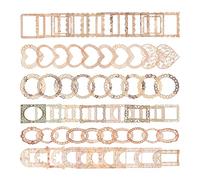 Housoutil Papier scrapbooking 60 feuilles avec bordures en dentelle pour création de cartes et décoration de journaux intimes