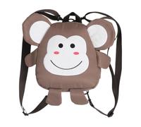 Housoutil Paquet à Dos Singe Kawaii en Nylon pour Filles Collège Fermeture Éclair Robuste, Usage Polyvalent Trois-en-un, pour L'école Voyages