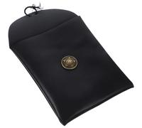 Housoutil Paquet Banane Médiéval en Simili Cuir pour Costume Renaissance, Pochette Ceinture Noire Compartiments pour Porte-Monnaie et Cosmétiques, Adaptée aux Festivals et Cosplay