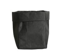 Housoutil Paquet pour Décoration en Papier Kraft Lavable et Réutilisable pour Rangement Couvercle et Protection des Pots de Fleurs Noirs