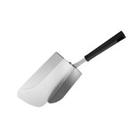Housoutil Pelle à Aliments en Acier Inoxydable Spatule Alimentaire Pratique pour Pizza et Frites Pelle Cuisine Polyvalente Large Surface Transfert Facile Usage Domestique et