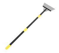 Housoutil Pelle Plate de Jardin Réglable 127 CM en Acier au Carbone Grattoir à Sol Multifonction pour Désherbage Déneigement et Bordures de Pelouse Outil Robuste pour Entretien Extérieur