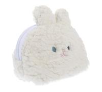 Housoutil Petit Paquet Lapin en Coton pour Garçon et Filles, Trousse Kawaii Adorable Forte Résistance à l'usure, Pochette pour Monnaie et Rouge à Lèvres Travail Fêtes
