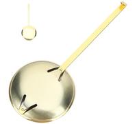 Housoutil Pièce de Remplacement pour Mécanisme D'horloge Murale en Métal Or Pendule Élégante, pour Présents et Mariages, Mouvement Précis et Solide