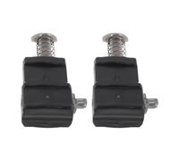 Housoutil Pièces de Réparation pour Poignée Télescopique de Valise Moyenne, Lot de 2 Clips Métalliques Robustes en Acier et Plastique, Accessoires pour Maintenance de Bagages