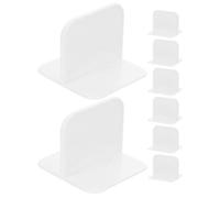 Housoutil Pieds De Support pour Stabilisateur De Parc Accessoires pour Barrière pour Animaux De Compagnie Stabilisateur De Porte Raccord De Renfort en Plastique Panneau Autoportant Fixateur