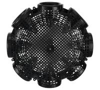 Housoutil Piège à Anguilles et Crevettes 1 Pièce en Filet Résistant pour Pêche en Rizière, Cage à Homards Solide Lestage et Maille Fine Anti-évasion, pour Piège à Loches et Poissons