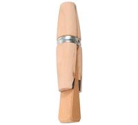 Housoutil Pince à Bague en Bois pour Fabrication de Bagues Mâchoires Lisses, Cale Annulaire Sécurisée Travail Déplacements