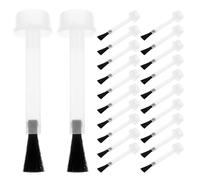 Housoutil Pinceaux de Remplacement pour Vernis Gel et Poudre à Tremper 80 Pièces Mini Brosse à Ongles Jetable pour Flacon de Vernis Gel et Colle à Ongles Accessoires pour Nail Art