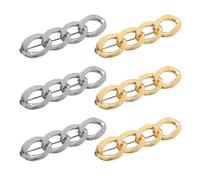Housoutil Pinces la Taille en Métal Lot de 6 pour Resserre Pantalon et Jean Boutons Clipsables pour Femme et Garçon et Filles Usage Quotidien