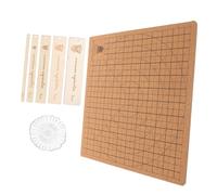 Housoutil Planche Macramé Liège avec Grille de Mesure Kit Macramé Portable pour Bracelets et Bijoux Réutilisable et Légère avec Aiguilles et Règles Auxiliaires