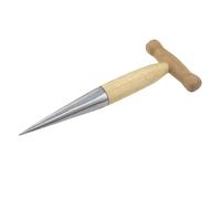 Housoutil Plantoir à Truies en Acier Inoxydable Outil de Jardinage pour Percer Trous Perforatrice de Jardin Ergonomique avec Poignée Adapté à la Plantation de Semis Bulbes et Petites