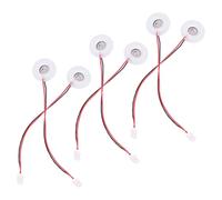 Housoutil Plaque de Brumisation en Céramique 16mm Micro-perforée 6 Pièces pour Humidificateur D'aromathérapie Kit de Réparation Accessoires Compatibles Appareils Électroménagers