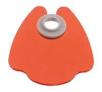 Housoutil Plaque de Protection Design Multifonctionnel Orange pour Lampe à Polymériser en Plastique Prévention des Fuites Lumineuses, pour L'industrie Manucure Extensions de Cils