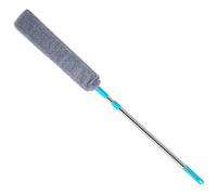 Housoutil Plumeau Long 130 CM pour Dépoussiérage sous Lit Baguette de Dépoussiérage Réutilisable en Tissu Fin Outil de Nettoyage Maison pour Interstices et Surfaces Basses