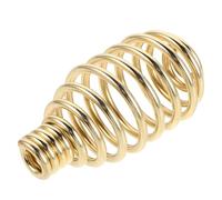 Housoutil Poignée à Ressort en Métal pour Cheminée et Barbecue - Poignée de Rechange Résistante la Chaleur, Compatible Poêles à Charbon, Granulés et Bois, Protection Thermique Sécurisée,