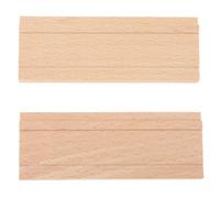 Housoutil Pont de Kalimba en Bois Naturel 2pcs pour Piano à Pouce 10 Tons, Solide, Résistant la Déformation, Accessoire Essentiel pour Instrument de Musique Kalimba