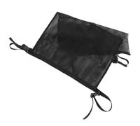 Housoutil Porte-bouteille D'oxygène Portable pour Fauteuil Roulant, Double Cylindre avec Grosse Capacité de Rangement en Nylon et Mesh Noir, Accessoire Pratique