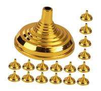 Housoutil Porte-drapeau De Bureau Rond Doré 3,5 Cm Support Pour Petits Drapeaux Mini Support Pour Drapeaux De Fête Décoration De Bureau Usage Professionnel Et Domestique Lot De 20 Pièces