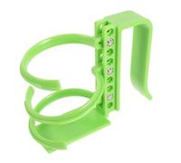 Housoutil Porte-gobelet Anti-déversement Réglable en Plastique Vert pour Seniors Prise Ergonomique et Stabilité Antidérapante, Cuisine et Repas