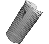 Housoutil Porte-Parapluie Mural sans Perçage Rangement Multifonction pour Entrée Boîte de Stockage Murale en Plastique ABS Gris Foncé Support Compact 1 Pièce pour Parapluies et