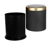 Housoutil Poubelle Intelligente Automatique sans Contact 10L Cuisine et Chambre Cuisine avec Couvercle Hermétique Anti-Odeurs Pratique et Hygiénique Noire