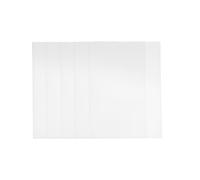 Housoutil Pratiques 5 Pièces de Couvertures en Pvc Transparent de Protection et Résistantes pour Protéger Vos Documents pour Dossiers et Licences Commerciales au Bureau