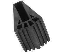 Housoutil Protection Antidérapante en Caoutchouc pour Pieds D'échelle, Housses Robustes Noires Grand Format, Patins de Protection Élargis pour Échelles Intérieures et Extérieures,