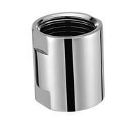 Housoutil Raccord Double Pour Tuyau D'eau g 1/2 En Métal, Débit Élevé, Adaptateur Filetage Intérieur Installation Plomberie Bain, Usage Résidentiel Connecteur Rapide Solide