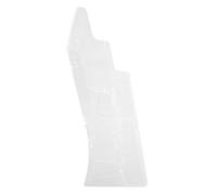 Housoutil Rack de données A4 déposer Support Mural pour Organisateur de fichiers étagère Monter présentoir de Cartes de Visite présentoir livret Acrylique Transparent