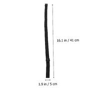 Housoutil Rallonge de Ceinture Noire Extensible pour Banane à Épaule et Résistante Antidérapante et Durable et Pratique