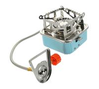 Housoutil Réchaud De Camping Portable Au Style Brûleur À Gaz Pliable Équipement De Cuisine D'extérieur En Titane Installation Facile