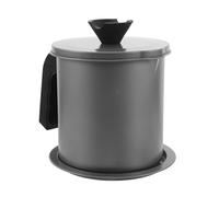 Housoutil Récipient à Graisse en Acier Inoxydable 14 L avec Passoire Intégrée et Couvercle Hermétique Séparateur D’Huiles et Graisses Liquide Cuisine et Friteuse à Air Chaud Filtre de