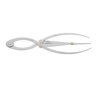 Housoutil Règle à Sourcils en Acier Inoxydable Argenté Outil Mesure pour Dessin Précis des Sourcils Pochoir Flexible Courbe Accessoire Beauté pour Maquillage Professionnel et Usage