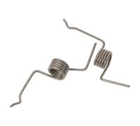 Housoutil Ressorts de Porte de Réfrigérateur 13-106-5 en Acier Inoxydable Kit de 2 Pièces pour Charnière de Cadre Vertical Accessoires Électroniques pour Remplacement Réparation et