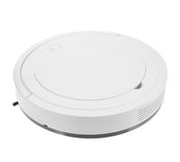 Housoutil Robot Laveur de Sols USB Intelligent Blanc, Aspirateur Robot Nettoyeur Domestique Aspiration Puissante, Brosse Textile Intégrée, pour Maison et Nettoyage Quotidien