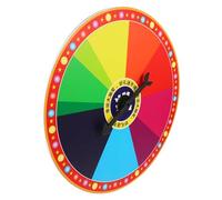 Housoutil Roue de Prix rotative Murale en Plastique avec Design Unique, idéale pour Jeux de société et Loisirs d'intérieur