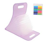 Housoutil Sac à Documents Accordéon Portable Compartiments avec Poignée Grand Rangement pour Scolaires Trieur Extensible pour Collégiens Organisation Rapide Notes